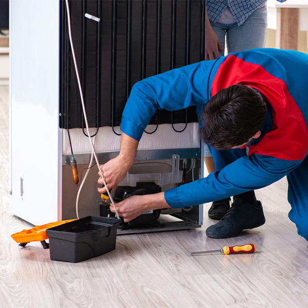 how much do you charge for refrigerator repair services in Bitely Michigan